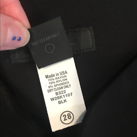 TAG Elements Rodeo Drive black Pencil Skirt, size 28, NWT - Picture 8 of 8